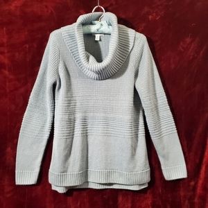 Calvin Klien Cowlneck Sweater Steel Blue Size S